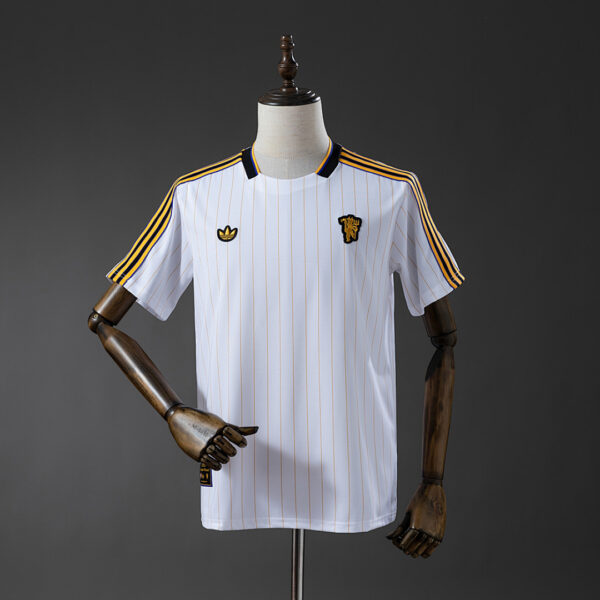 Camiseta Manchester United 1988 Retro Local - vista trasera