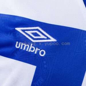 Camiseta Deportivo La Coruna 2000 Retro Local — detalle tejido