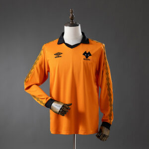 Camiseta Wolverhampton Wanderers 1990/91 Retro Portero - vista frontal