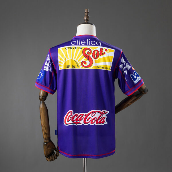 Camiseta Cruz Azul 2002/03 Retro Tercera - vista trasera