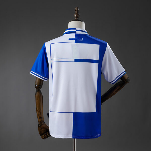 Camiseta Deportivo Alavés 1999/2000 Retro Local - vista trasera