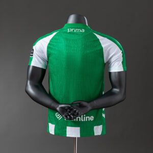 Camiseta Real Betis 2023/24 Local Versión Jugador — detalle del tejido y costuras