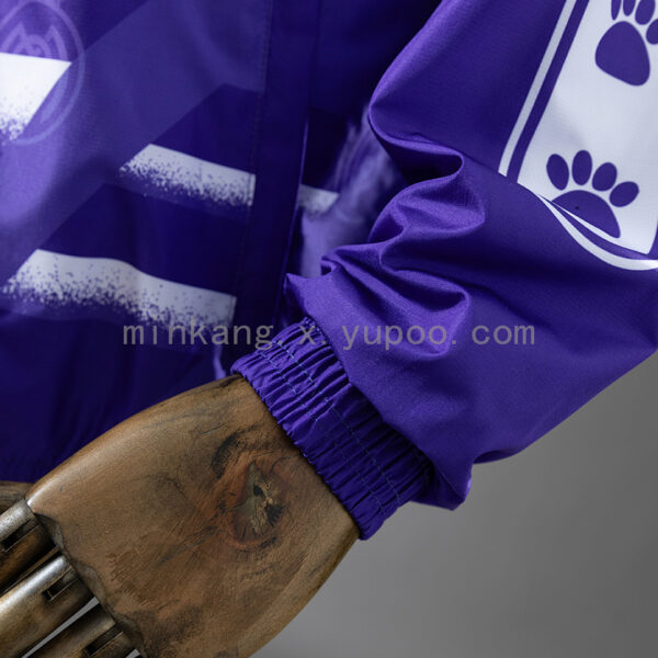 Cortaviento Real Madrid 2024/25 Entrenamiento Morado - vista trasera