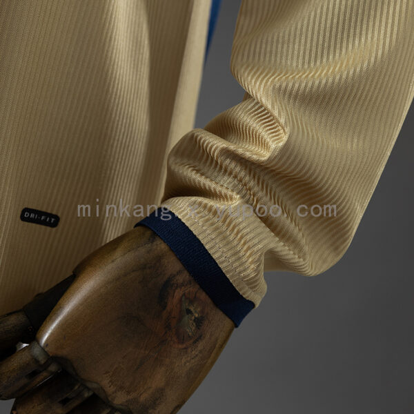 Camiseta Arsenal 2001/02 Retro Visita Manga Larga - vista trasera