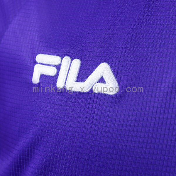 Camiseta Fiorentina 1998 Retro Local Manga Larga - detalle escudo