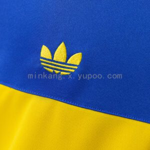 Camiseta Boca Juniors 1981 Retro Local - detalle logo Adidas
