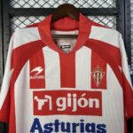 Camiseta Sporting de Gijón 2016/17 Retro Local — detalle