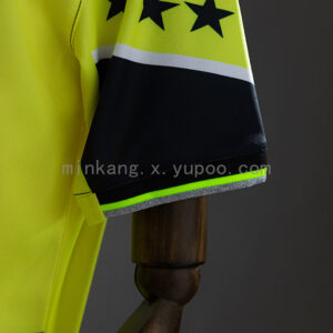 Camiseta Borussia Dortmund 1997 Retro Local - detalle de la manga