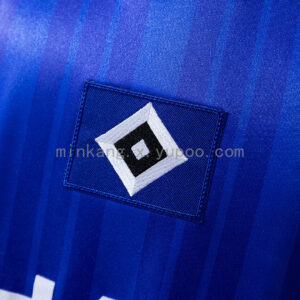 Camiseta Hamburger SV 1990 Retro Local - detalle hombro