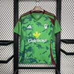 Camiseta Albacete Balompié 2023/24 Tercera — detalle cuello y franjas