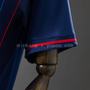 Camiseta Olympique Lyonnais 2023/24 Visita - detalle cuello