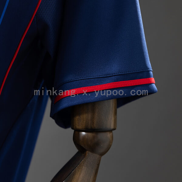 Camiseta Olympique Lyonnais 2023/24 Visita - detalle cuello