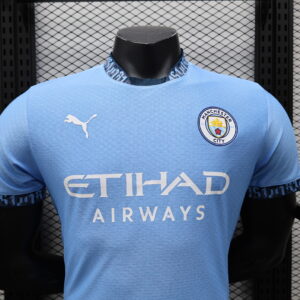 Camiseta Manchester City 2023/24 Local Versión Jugador - vista trasera