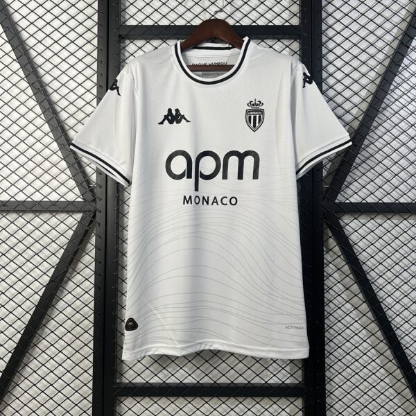 Camiseta AS Monaco 2023/24 Visita - detalle