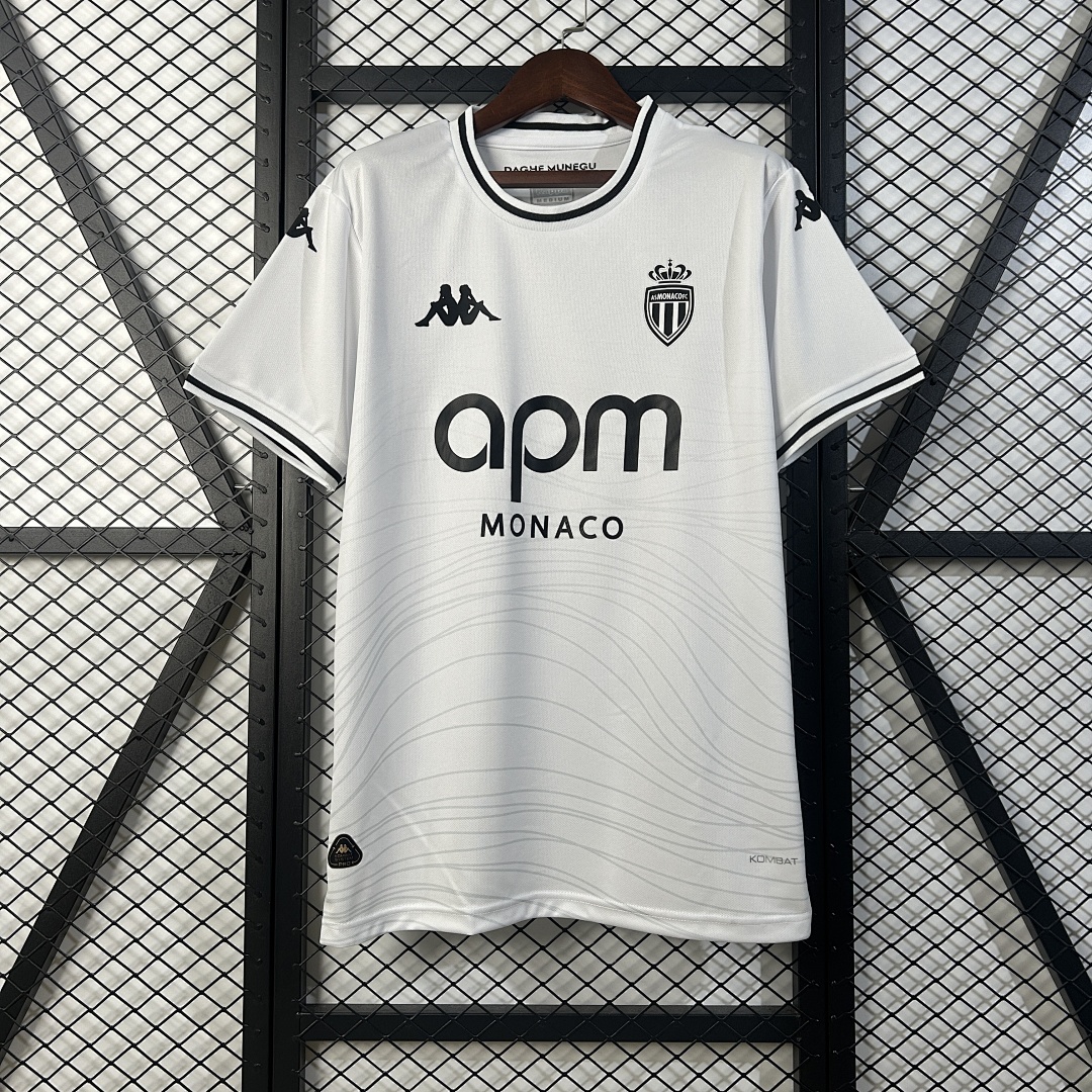 Camiseta AS Monaco 2023/24 Visita - detalle