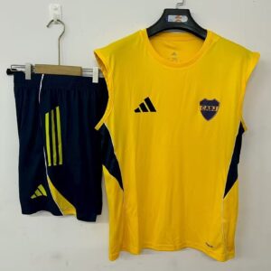 Camiseta Boca Juniors 2025/26 Entrenamiento Amarilla Sin Mangas - detalle escudo