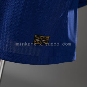 Camiseta Paris Saint-Germain 2023/24 Local Versión Jugador Manga Larga - detalle escudo y patrocinador