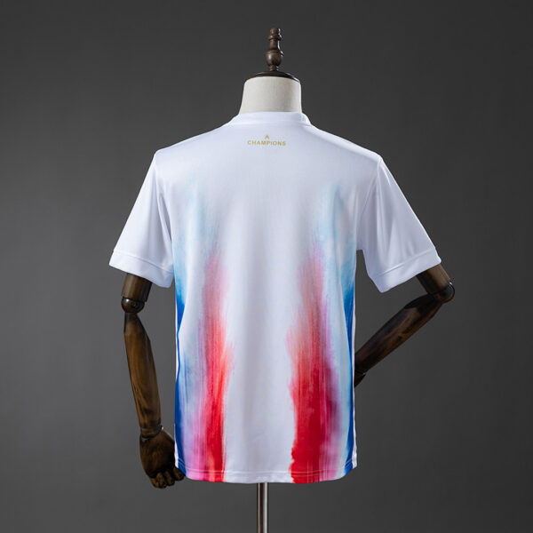 Camiseta Paris Saint-Germain 2023/24 Pre-Partido - detalle logo patrocinador