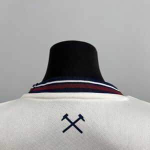 Camiseta West Ham United 2023/24 Visita Niño - vista trasera