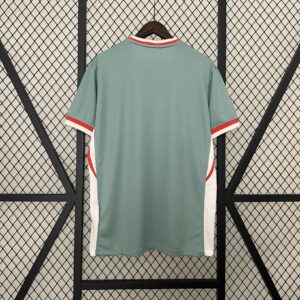 Camiseta Atletico Madrid 2022/23 Visita — detalle logo Nike