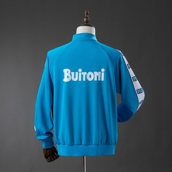 Chaqueta Napoli 1989/90 Retro Diego Maradona Track - vista trasera