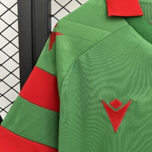 Camiseta Osasuna 2023/24 Visita — detalle cuello y hombro