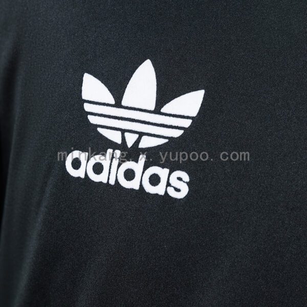 Camiseta Colo Colo 1991 Visita Retro - detalle manga y franjas Adidas