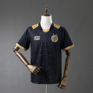 Camiseta Esporte Clube Bahia 2023/24 Edición Especial Afro Punk — vista trasera