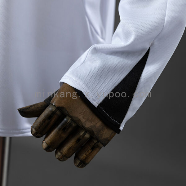 Camiseta Colo Colo 2006 Retro Local Manga Larga - detalle sponsor Cristal