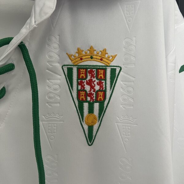 Camiseta Córdoba Aniversario 1961/62 Local — detalle