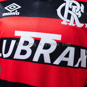 Camiseta Flamengo 2019/20 Local Manga Larga — vista trasera