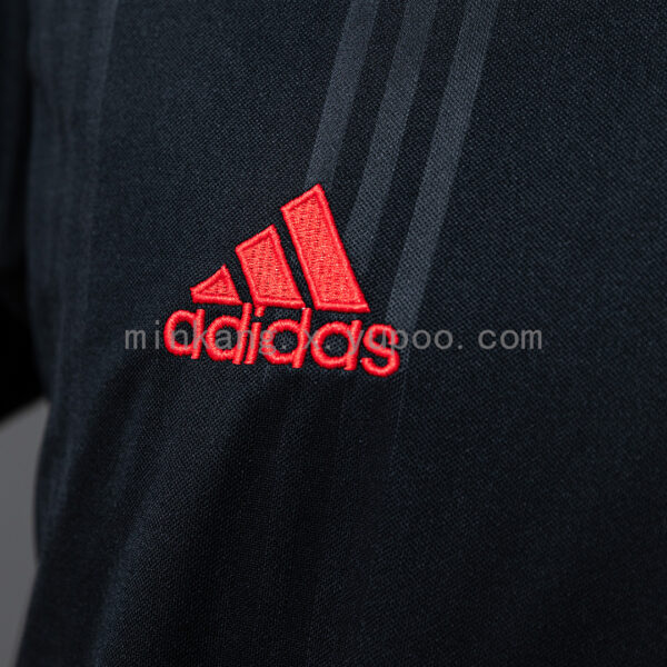 Camiseta Flamengo 1990 Retro Visita Manga Larga — vista trasera