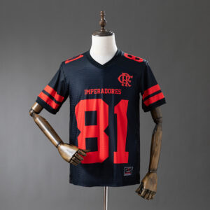 Camiseta Flamengo 2018/19 Local — detalle texto 'IMPERADORES'