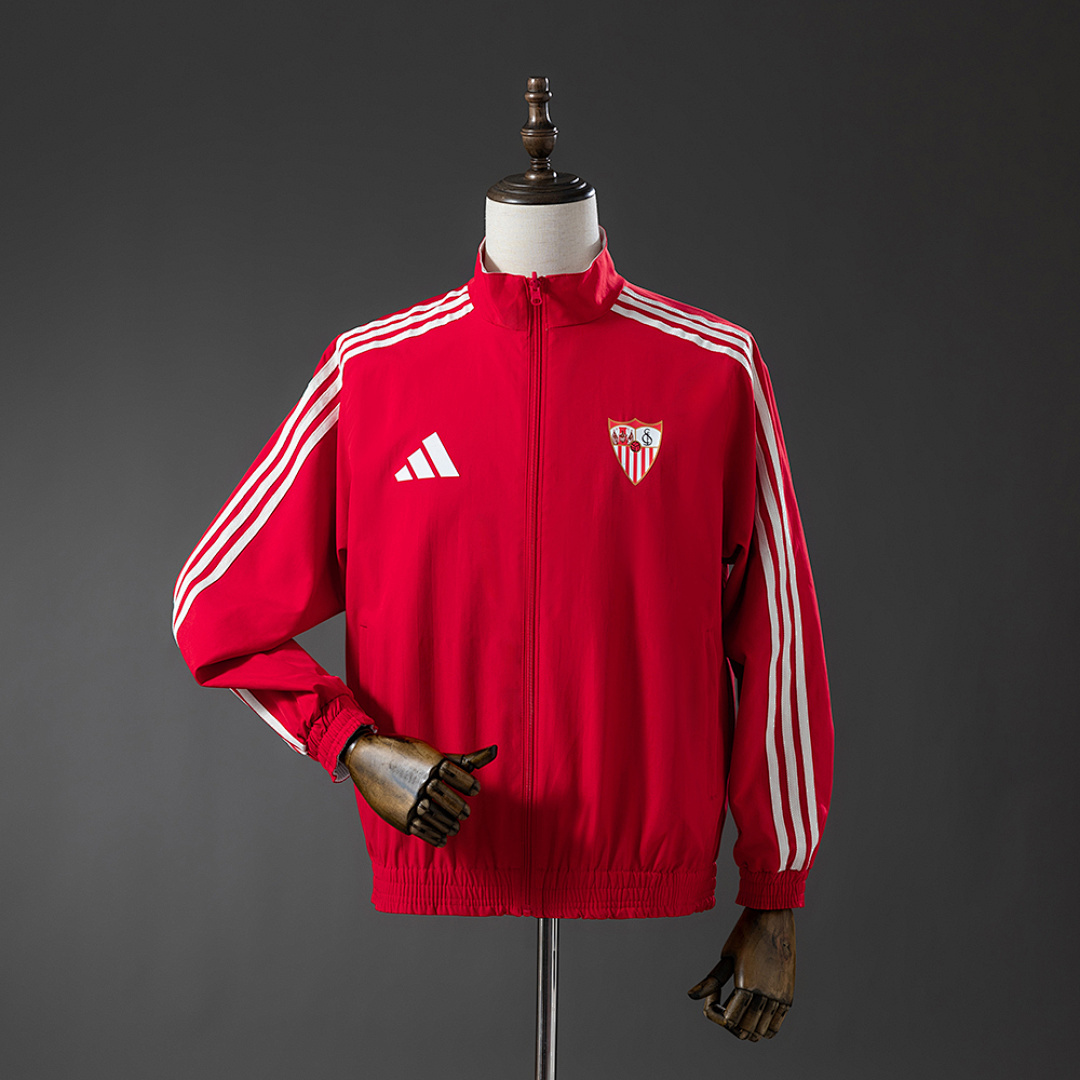 Camiseta Sevilla FC 2024/25 Cortaviento Local — detalle