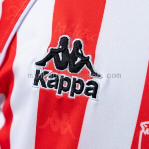 Camiseta Athletic Bilbao 1998 Retro Local — detalle logo Kappa