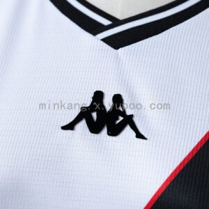 Camiseta Vasco da Gama 2024 Local Mujer — detalle del escudo y la Cruz de Malta