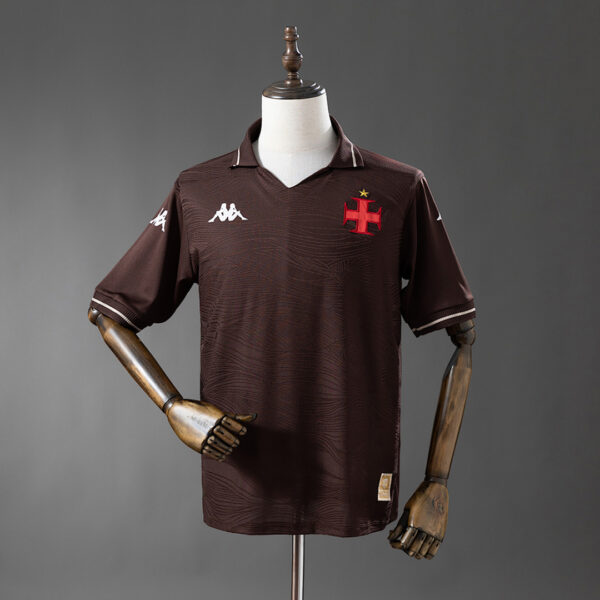 Camiseta Vasco da Gama 2023/24 Tercera — detalle cuello