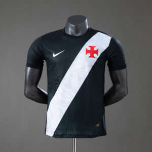 Camiseta Vasco da Gama 2023 Local Version Jugador — detalle escudo y Cruz de Cristo