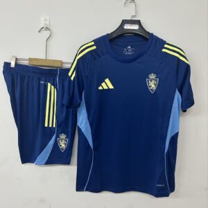 Camiseta Real Zaragoza 2023/24 Entrenamiento — detalle logo Adidas