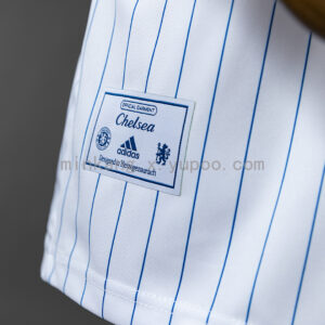 Camiseta Chelsea 1979 Retro Local - detalle cuello