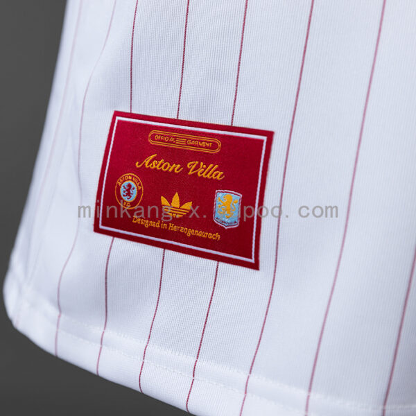Camiseta Aston Villa 1983 Retro Local - detalle