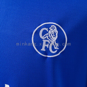 Camiseta Chelsea 2001/02 Local - detalle patrocinador