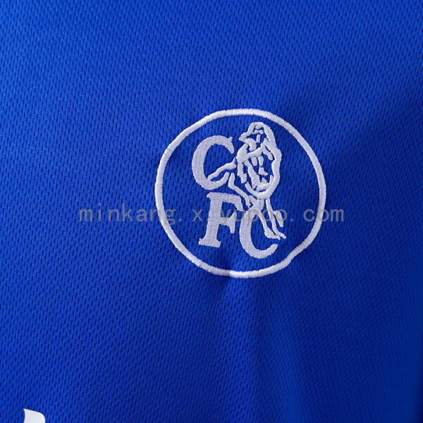 Camiseta Chelsea 2001/02 Local - detalle patrocinador
