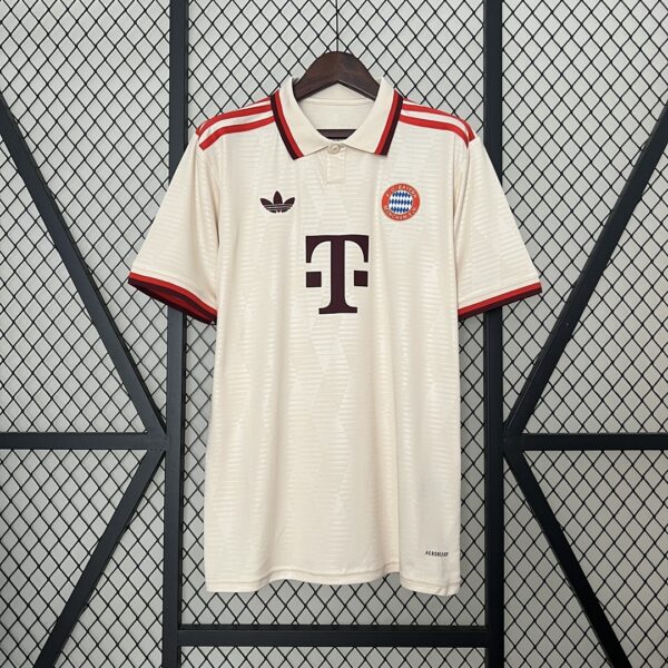 Camiseta Bayern Munich 1991 Retro Visita - detalle