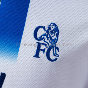 Camiseta Chelsea 1998/99 Retro Visita Manga Larga - detalle