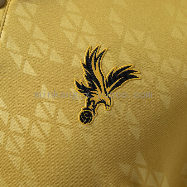 Camiseta Crystal Palace 2023/24 Visita - detalle cuello y botones