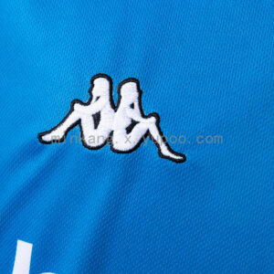 Camiseta Manchester City 1997/98 Retro Local - detalle del patrocinador 'brother'