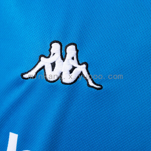 Camiseta Manchester City 1997/98 Retro Local - detalle del patrocinador 'brother'