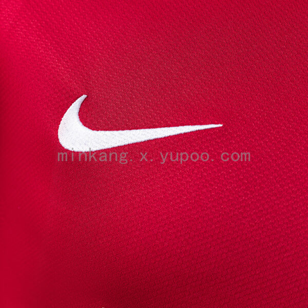 Camiseta Manchester United 2006/07 Retro Local Version Jugador - detalle cuello