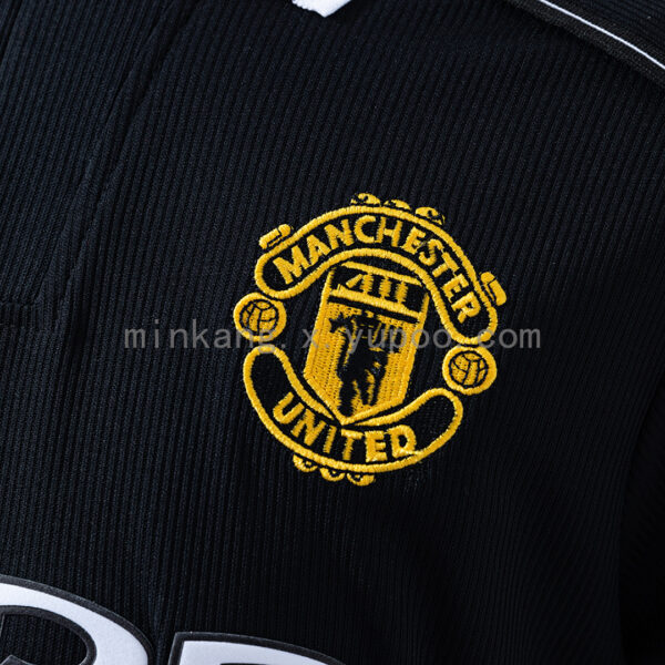 Camiseta Manchester United 1994/95 Retro Tercera Manga Larga - detalle